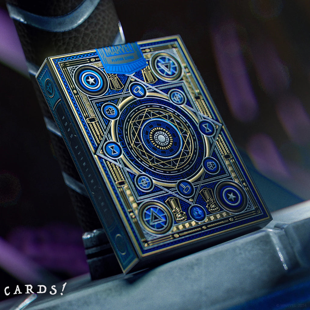 復仇者聯盟：無限傳奇 撲克牌 - 藍色