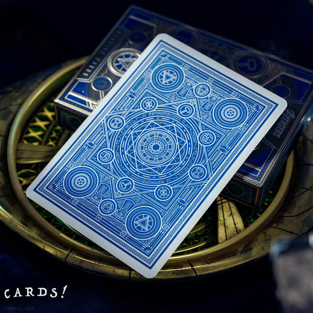 復仇者聯盟：無限傳奇 撲克牌 - 藍色