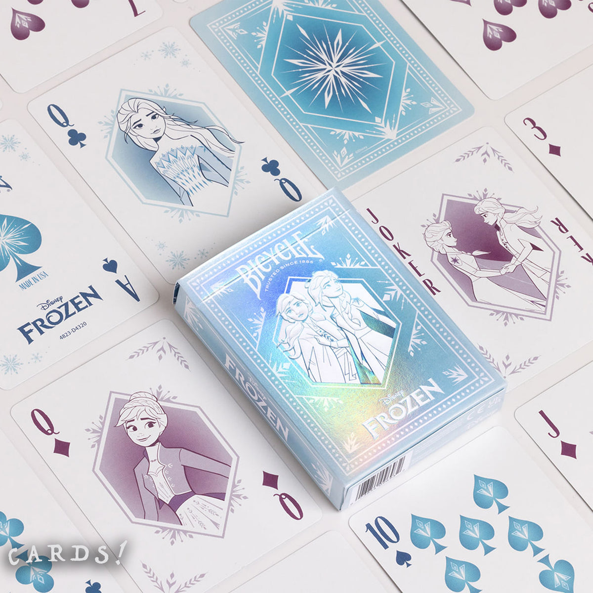 Bicycle Disney Frozen Playing Cards - The Lanes HK