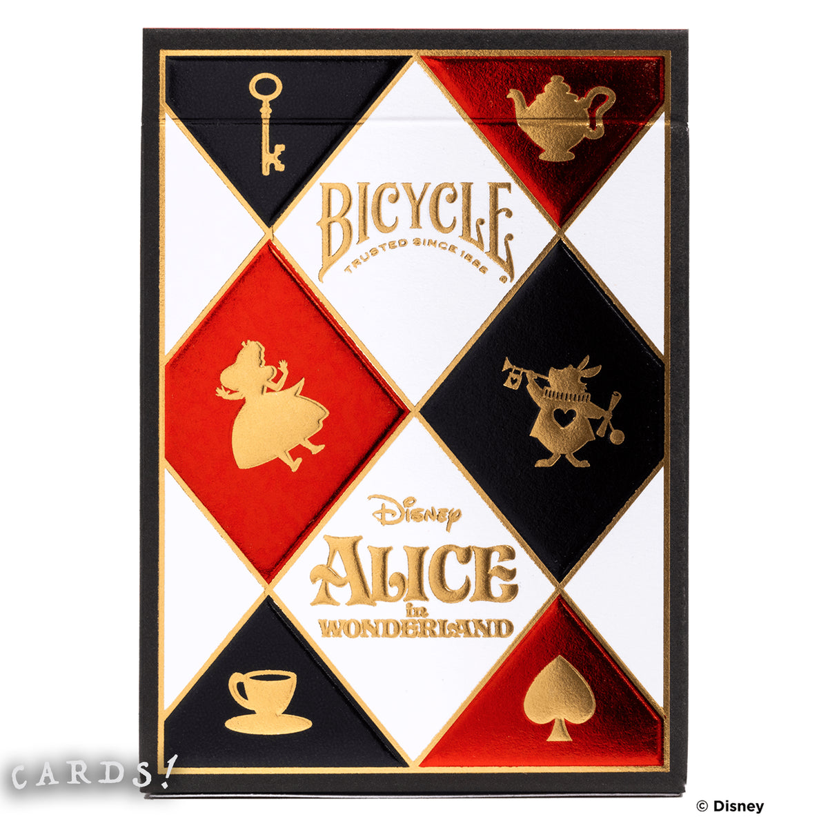 Bicycle Disney Alice in Wonderland Playing Cards - The Lanes HK