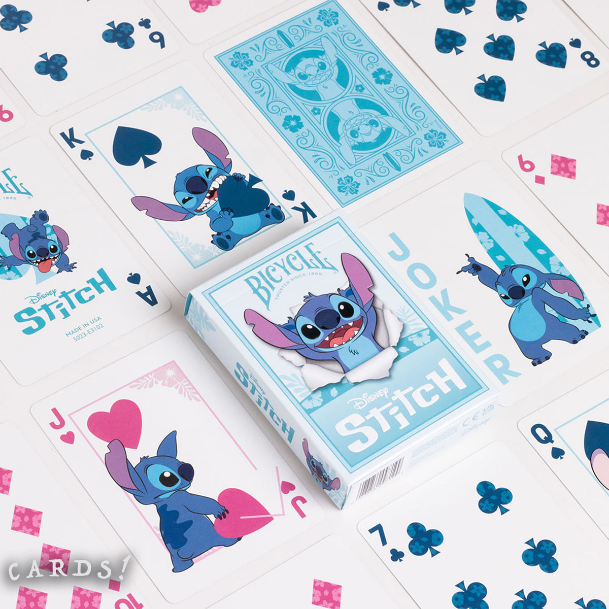 Bicycle Disney Stitch Playing Cards - The Lanes HK