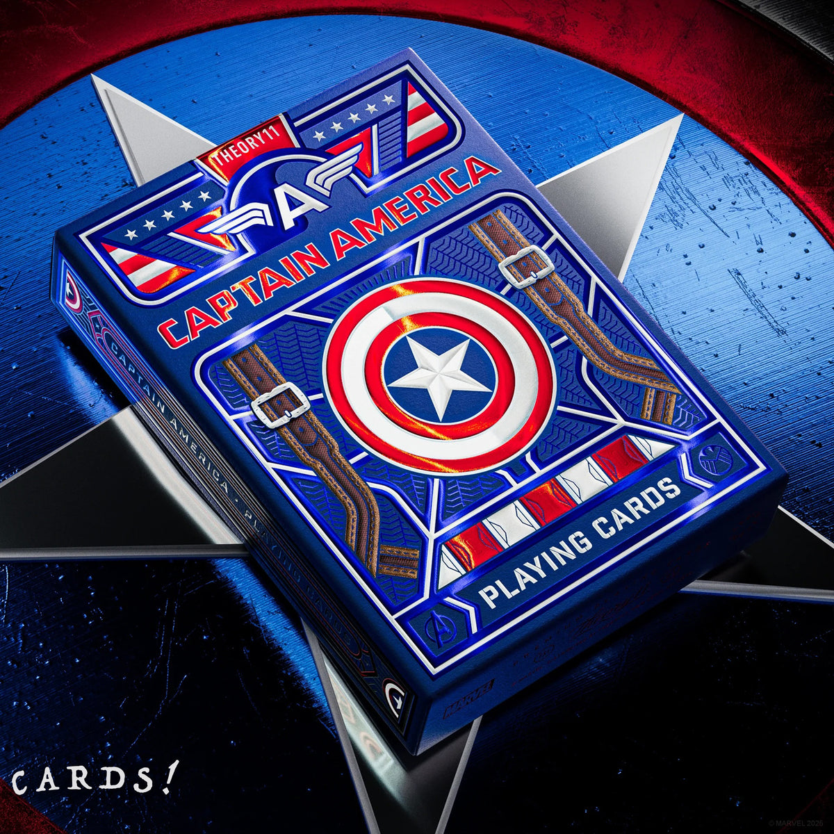 Captain America Playing Cards - The Lanes HK