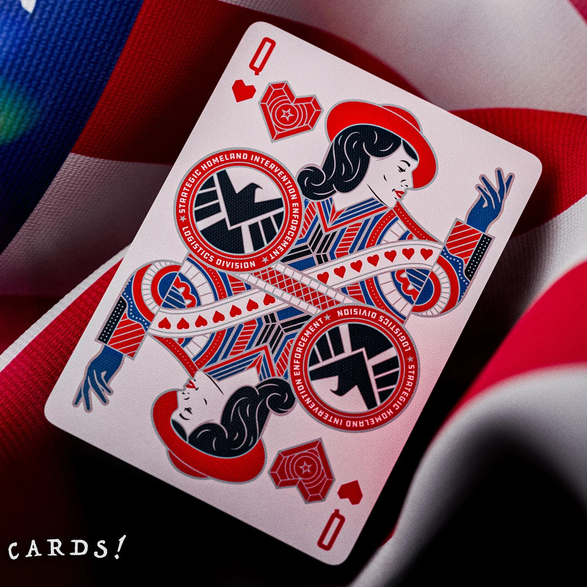 Captain America Playing Cards - The Lanes HK