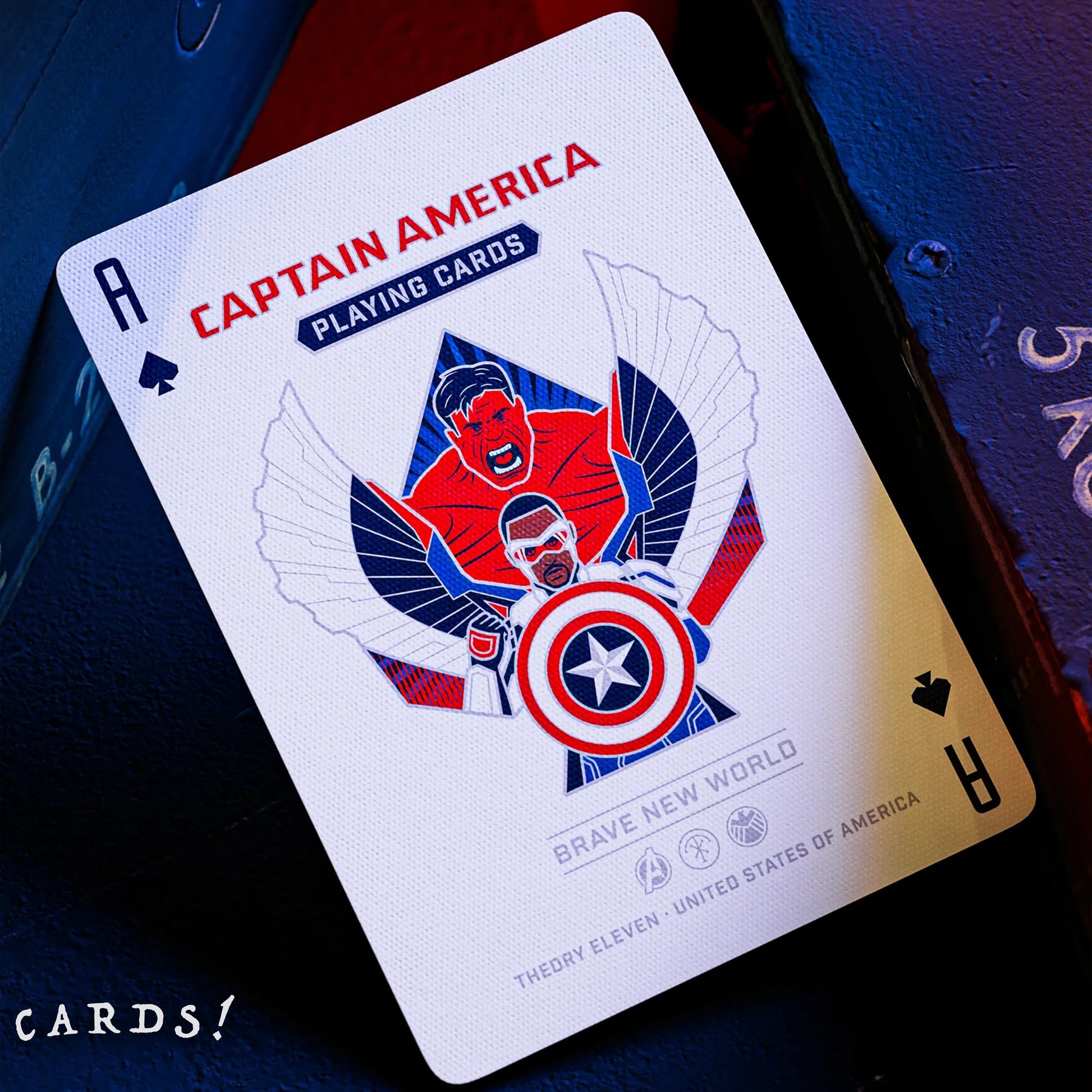 Captain America Playing Cards