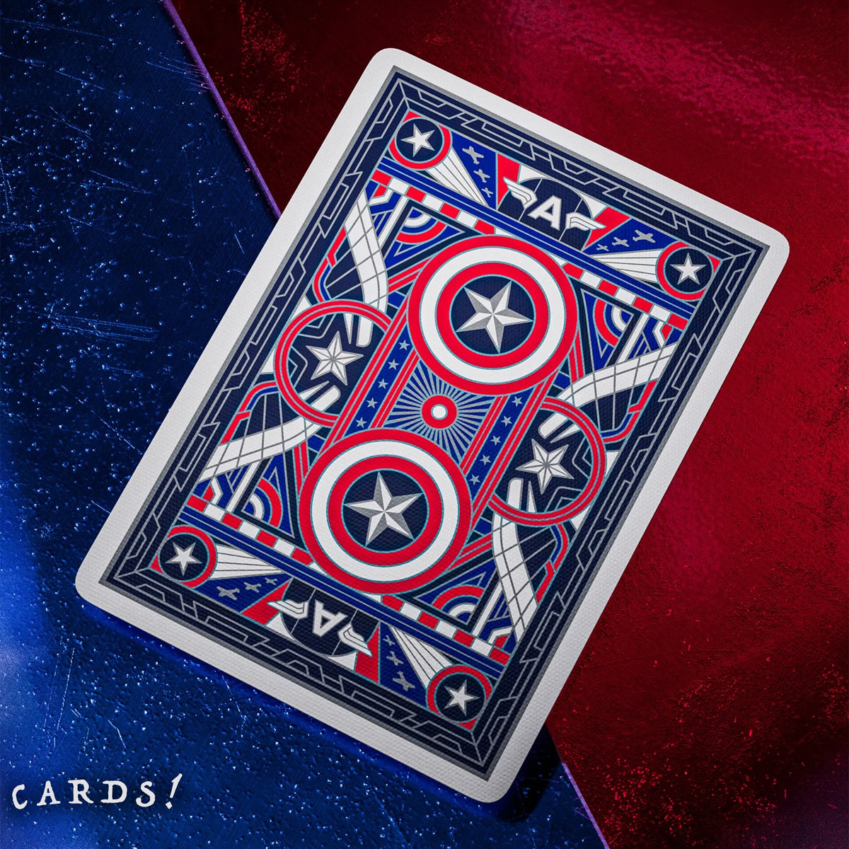 Captain America Playing Cards - The Lanes HK