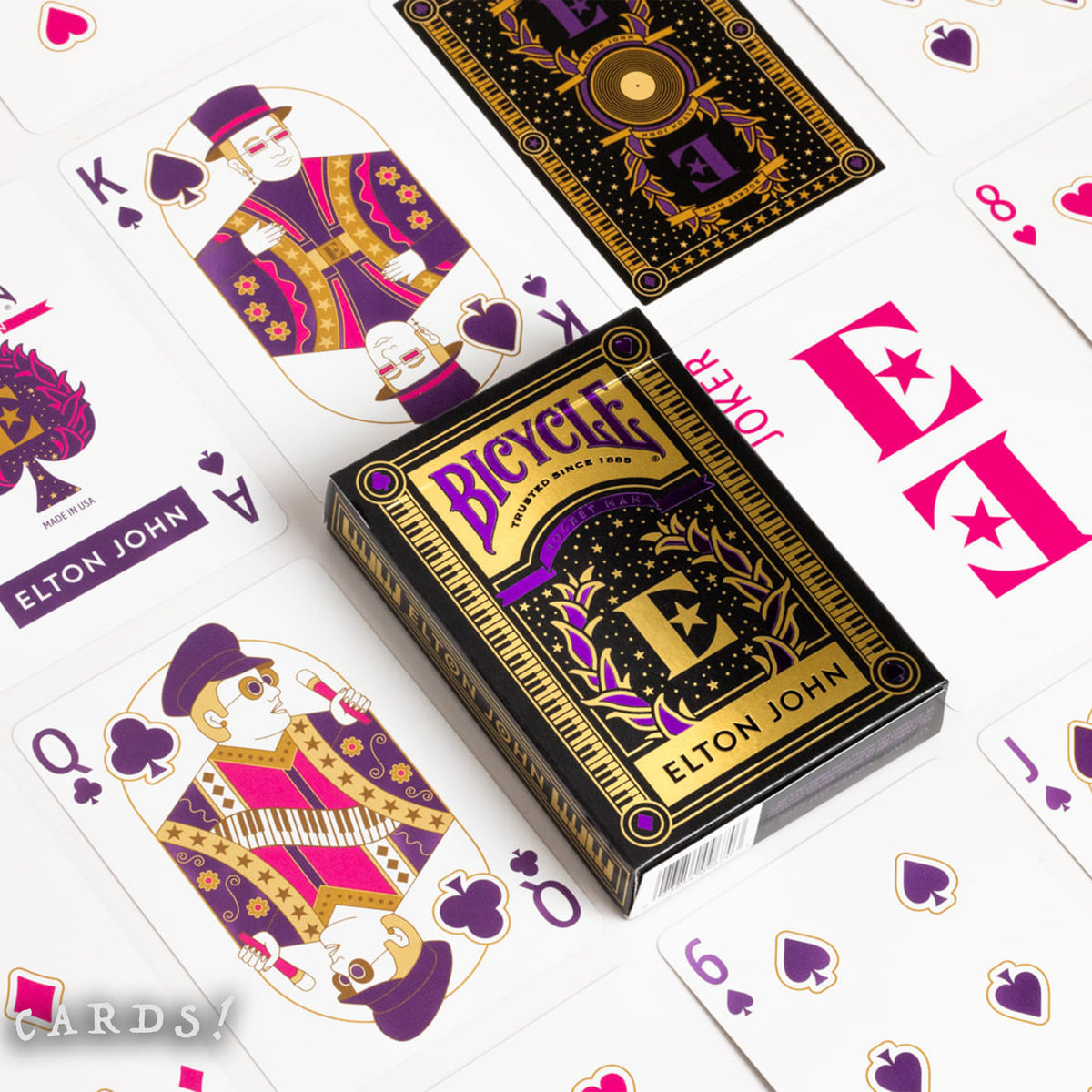 Bicycle Elton John Playing Cards - The Lanes HK