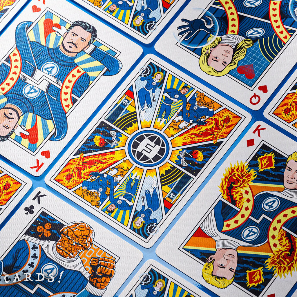 Fantastic 4 Playing Cards - The Lanes HK
