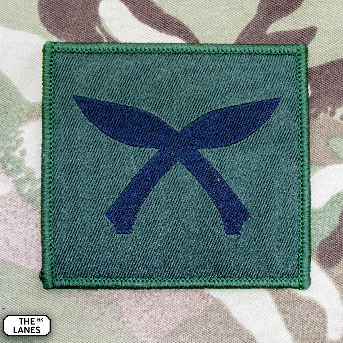 British Army Royal Gurkha Rifles Tactical Recognition Flash - The Lanes HK