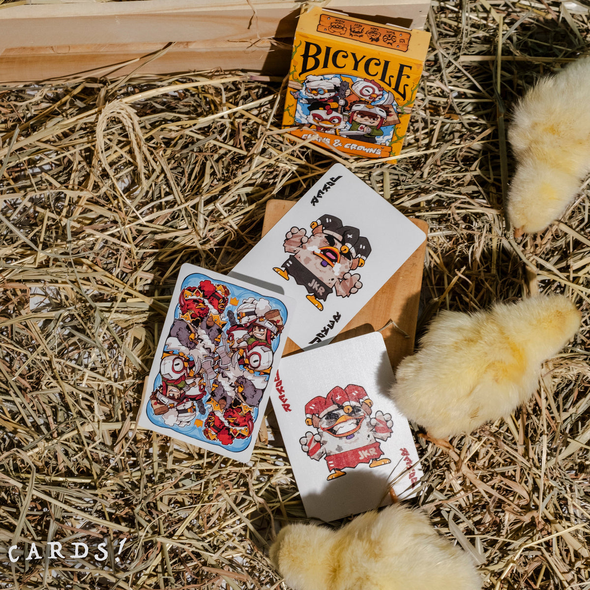 Bicycle Chkns & Crowns Playing Cards - The Lanes HK