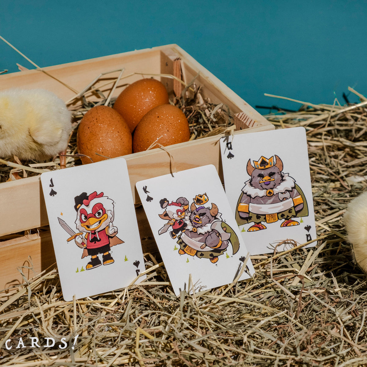 Bicycle Chkns & Crowns Playing Cards - The Lanes HK