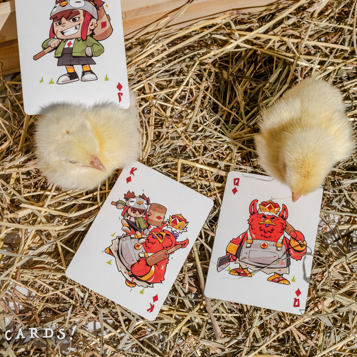 Bicycle Chkns & Crowns Playing Cards - The Lanes HK