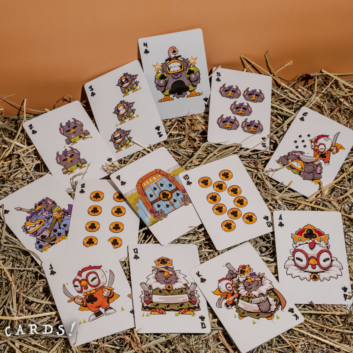 Bicycle Chkns & Crowns Playing Cards - The Lanes HK
