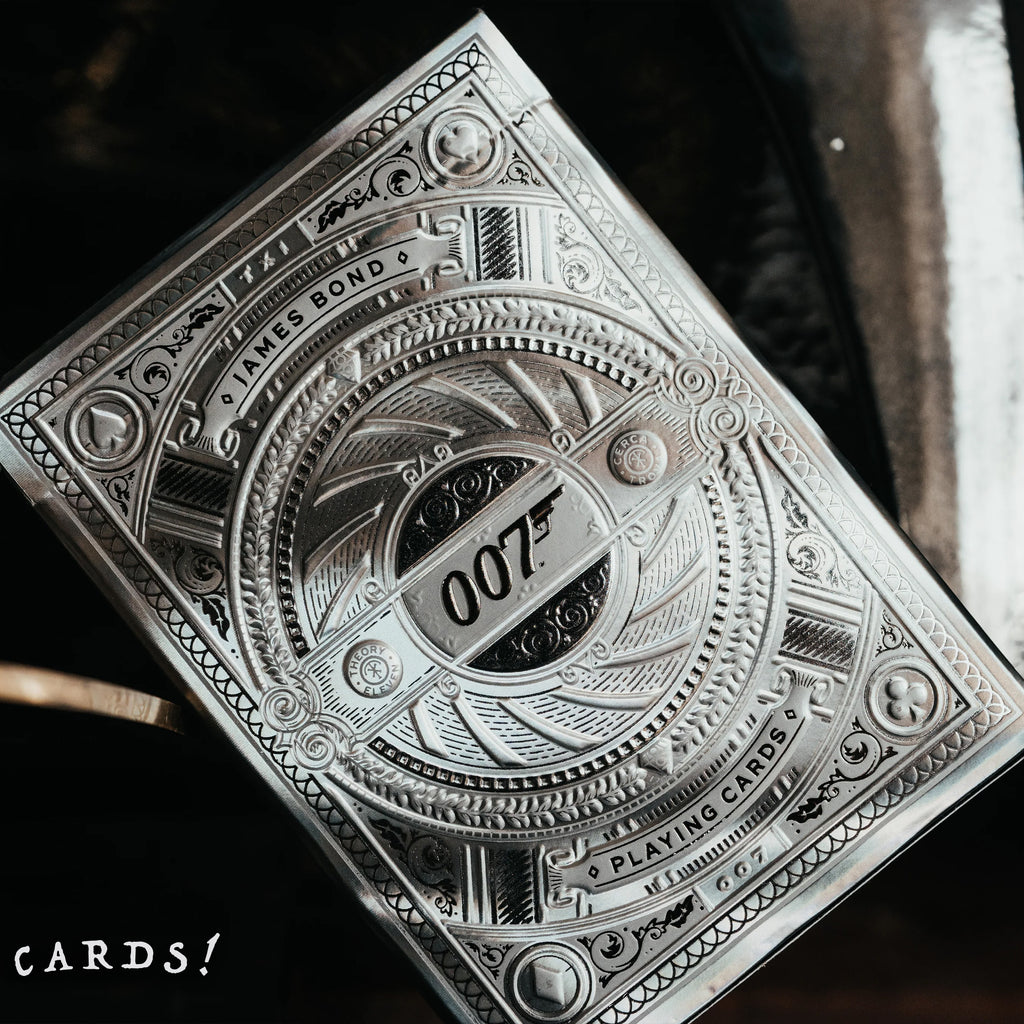 James Bond Silver Edition Playing Cards