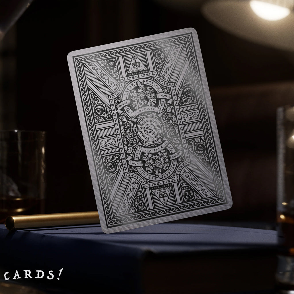 James Bond Silver Edition Playing Cards