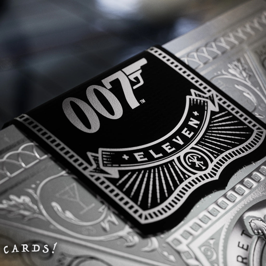 James Bond Silver Edition Playing Cards