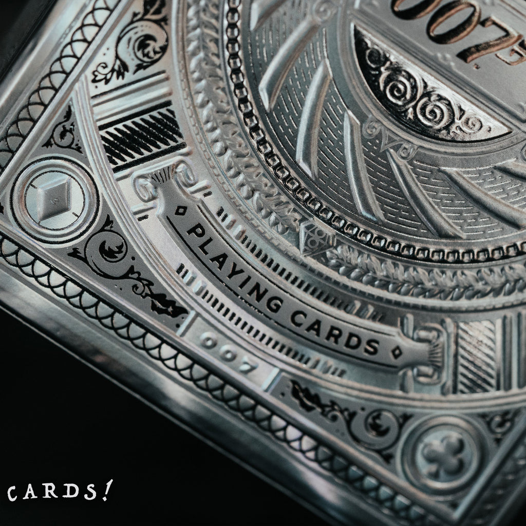 James Bond Silver Edition Playing Cards
