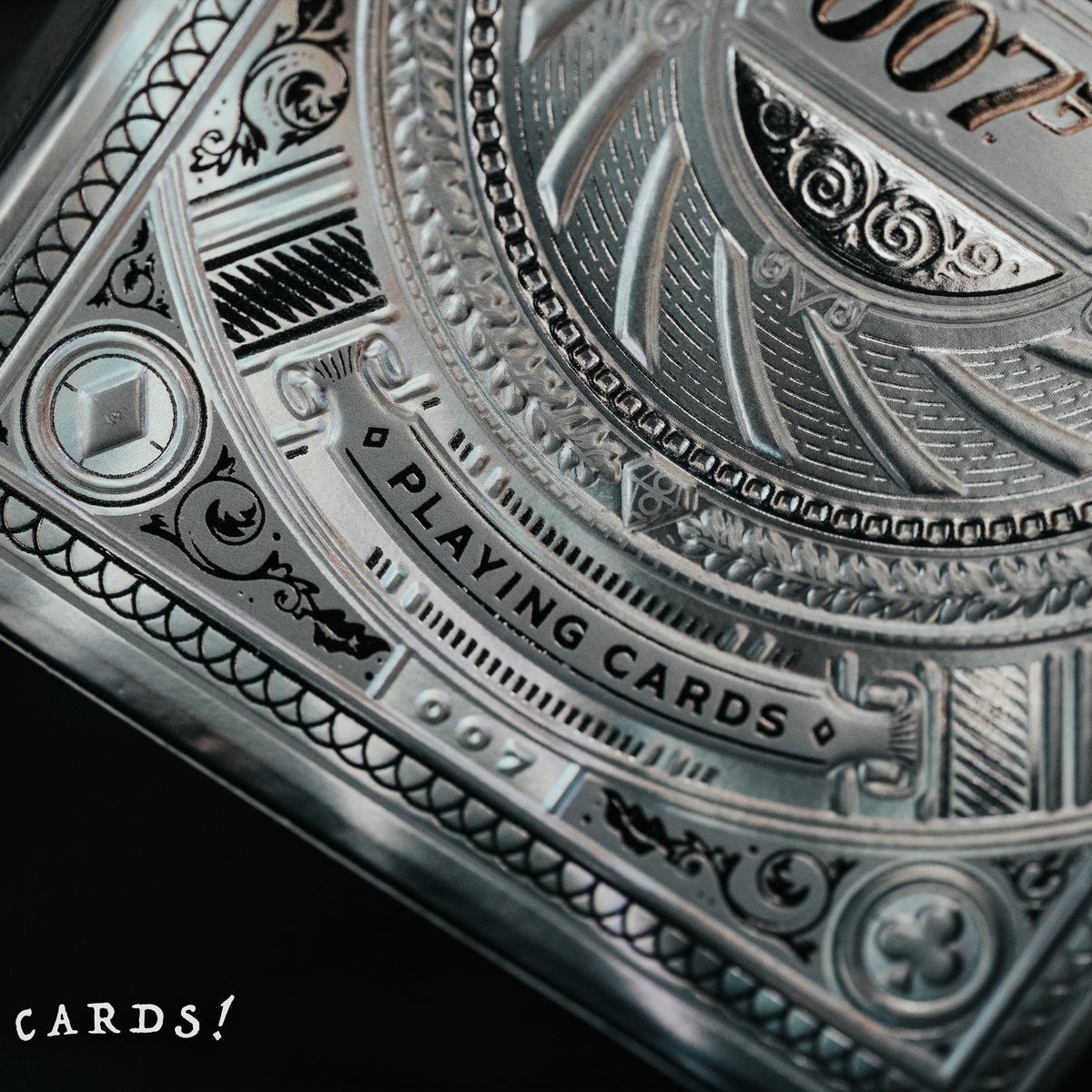 James Bond Silver Edition Playing Cards