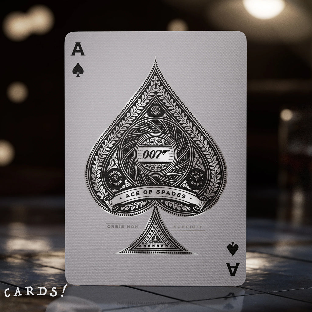 James Bond Silver Edition Playing Cards