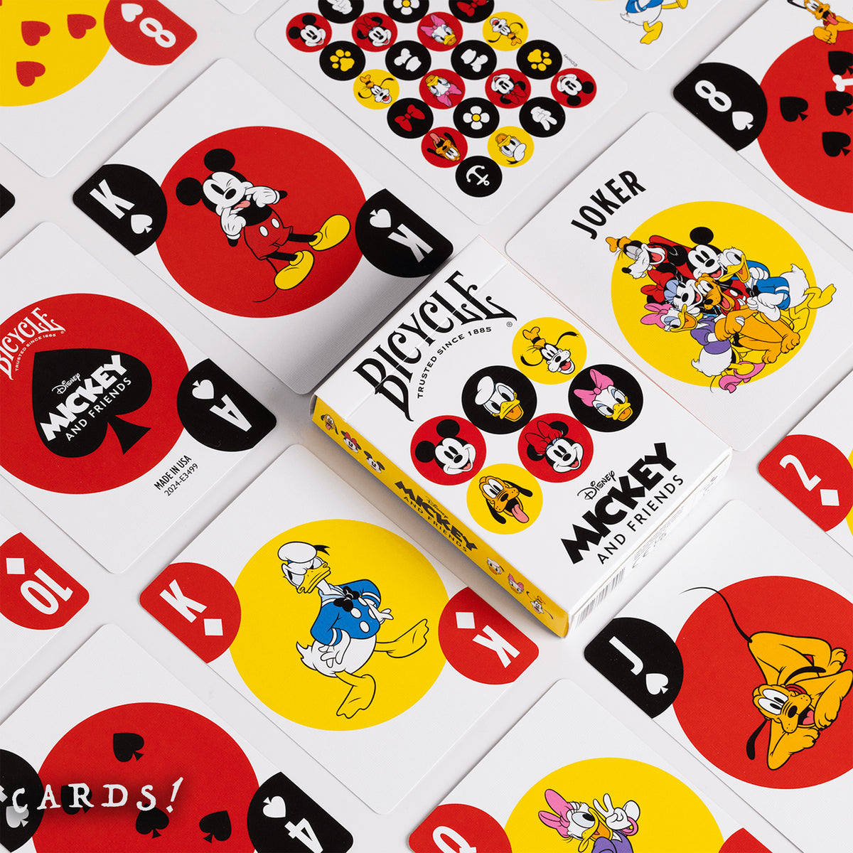 Bicycle Mickey and Friends Playing Cards - The Lanes HK