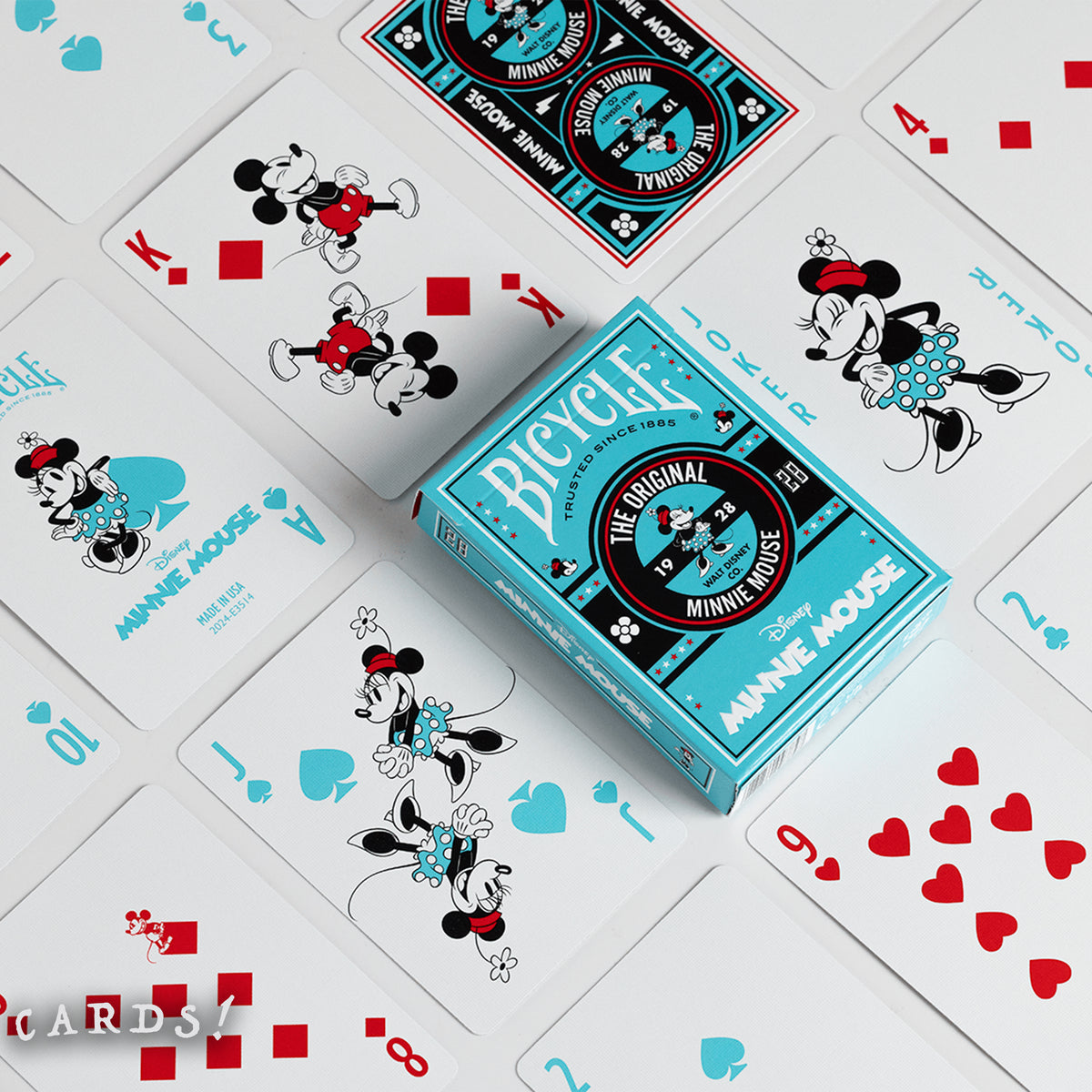 Bicycle Disney Classic Minnie Mouse Playing Cards - The Lanes HK