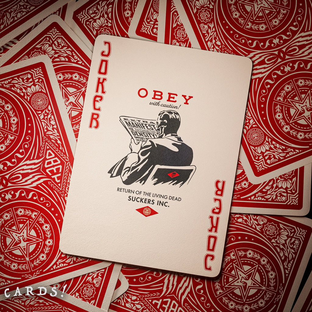 OBEY Playing Cards