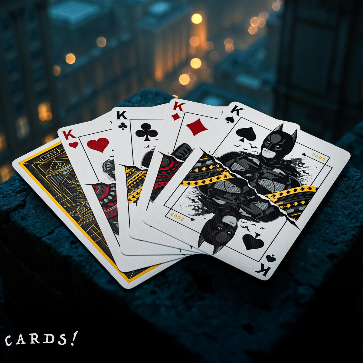 Batman 85th Anniversary Playing Cards - The Lanes HK