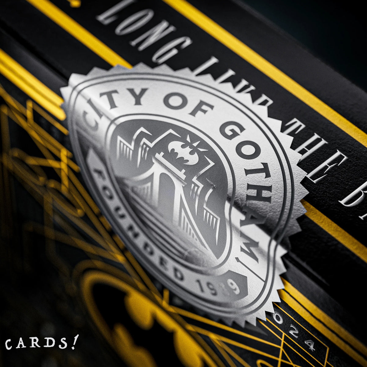 Batman 85th Anniversary Playing Cards - The Lanes HK