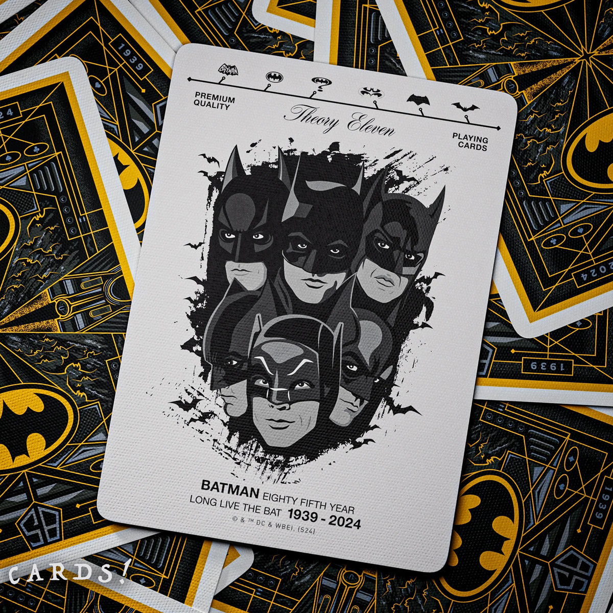 Batman 85th Anniversary Playing Cards - The Lanes HK
