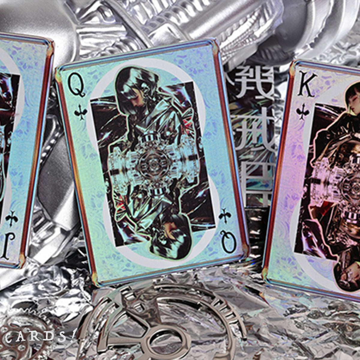 Robo-Geisha Playing Cards - The Lanes HK