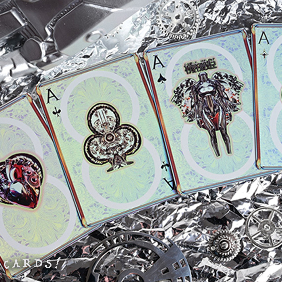 Robo-Geisha Playing Cards - The Lanes HK