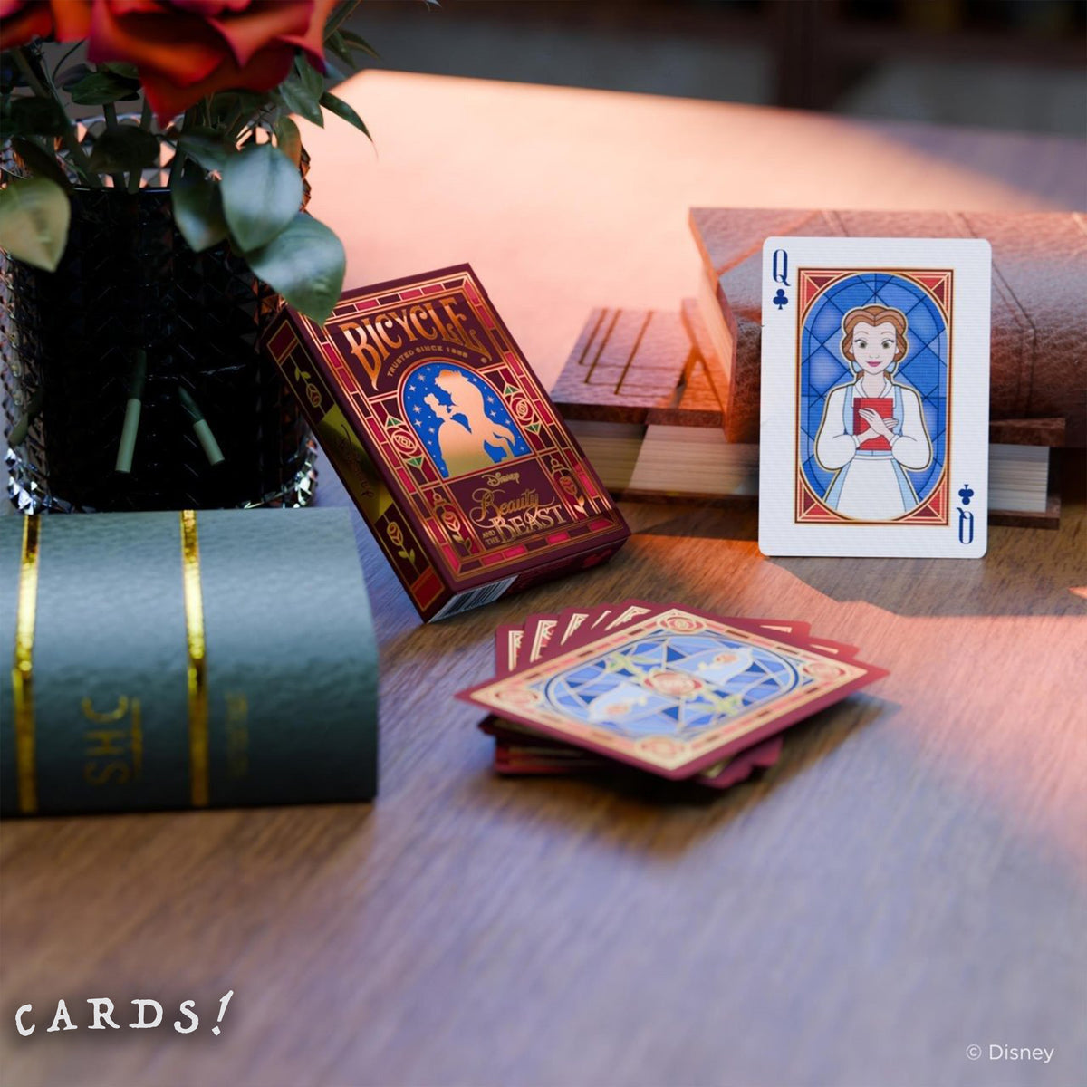 Bicycle Beauty and the Beast Playing Cards - The Lanes HK