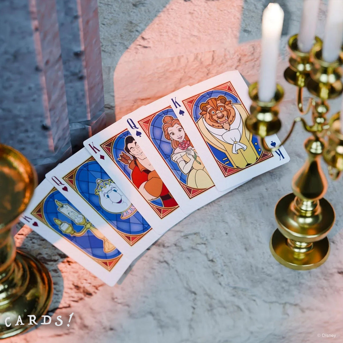 Bicycle Beauty and the Beast Playing Cards - The Lanes HK