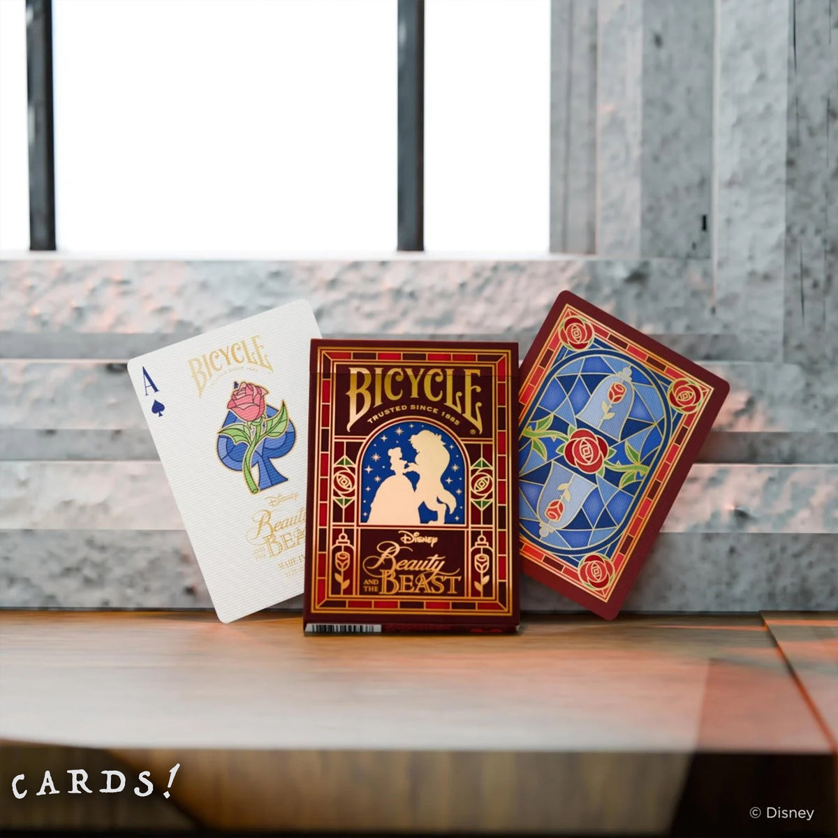 Bicycle Beauty and the Beast Playing Cards - The Lanes HK
