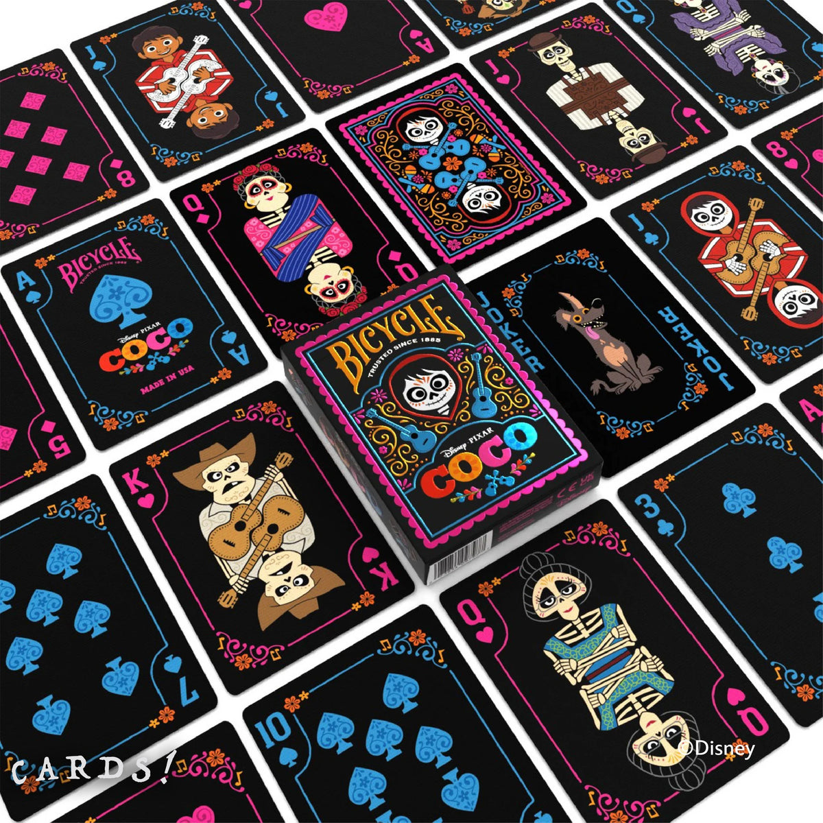 Bicycle Disney Coco Playing Cards - The Lanes HK