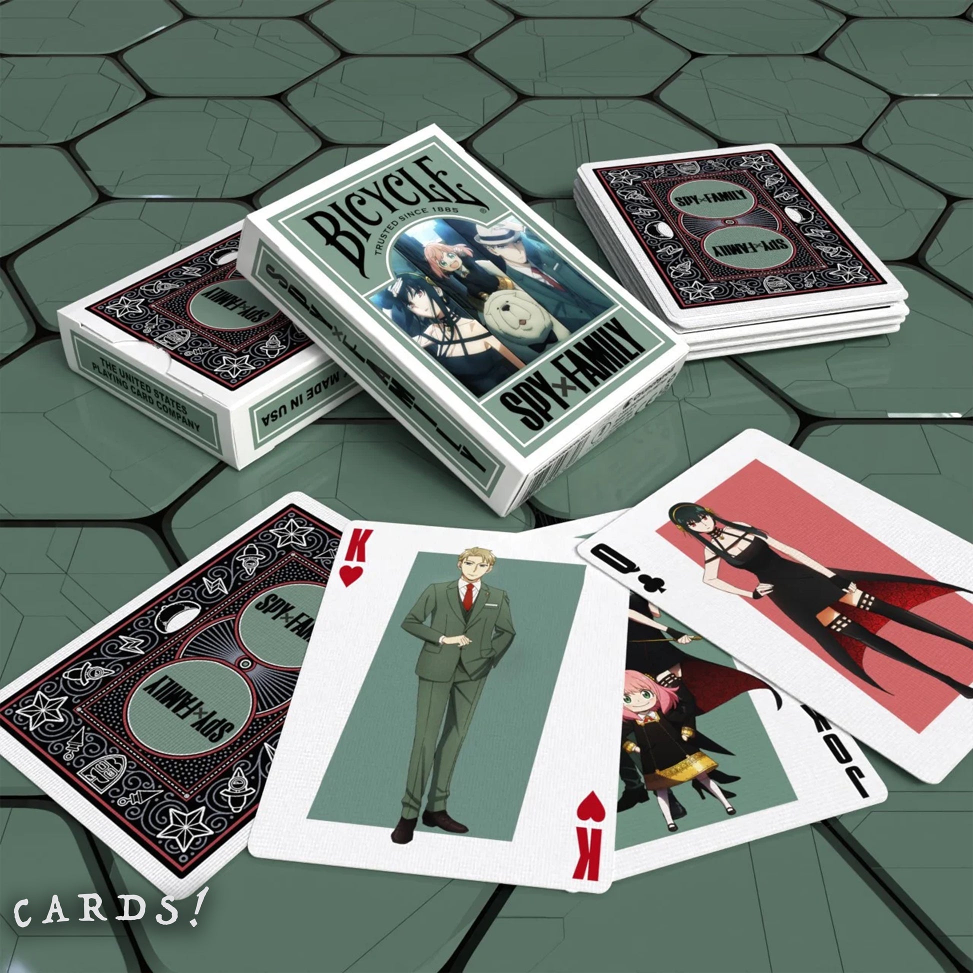 Bicycle Spy x Family Playing Cards - The Lanes HK