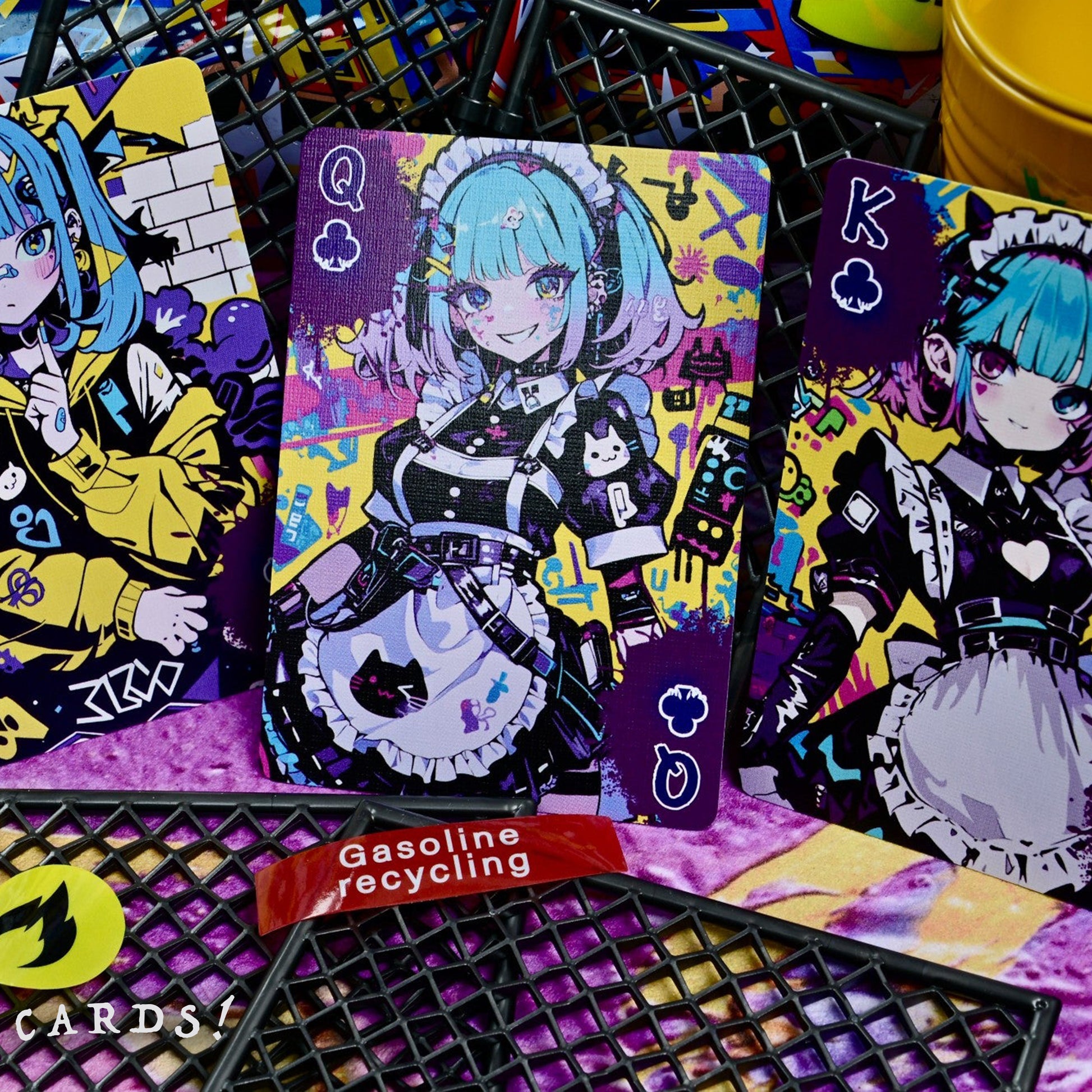 Shinjuku Spray Girls V1 Playing Cards