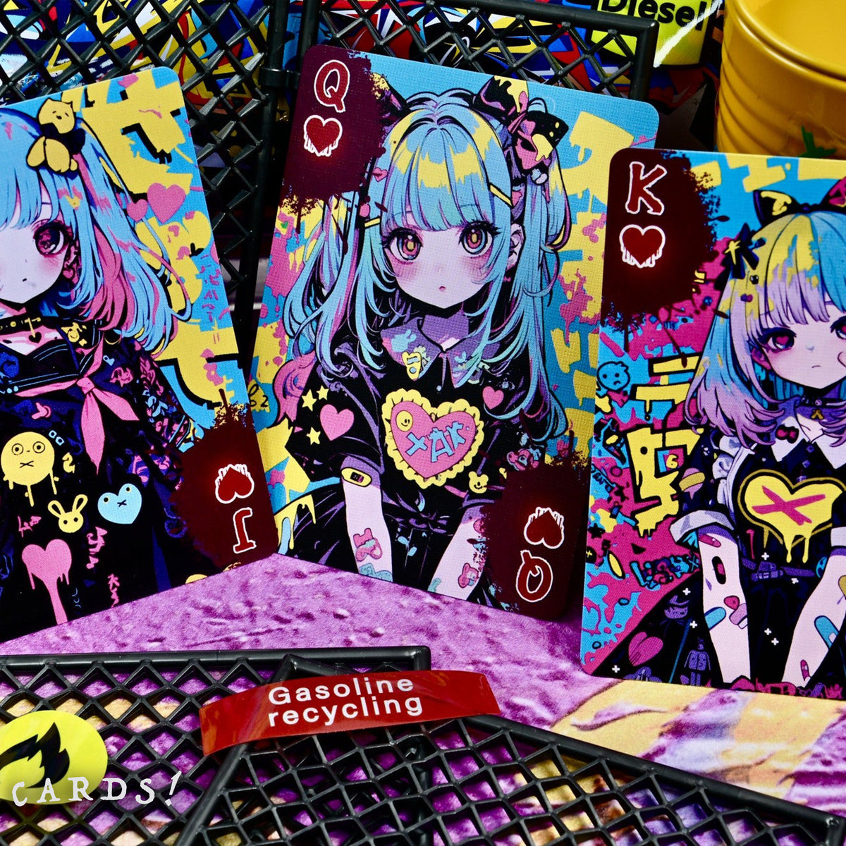 Shinjuku Spray Girls V1 Playing Cards - The Lanes HK
