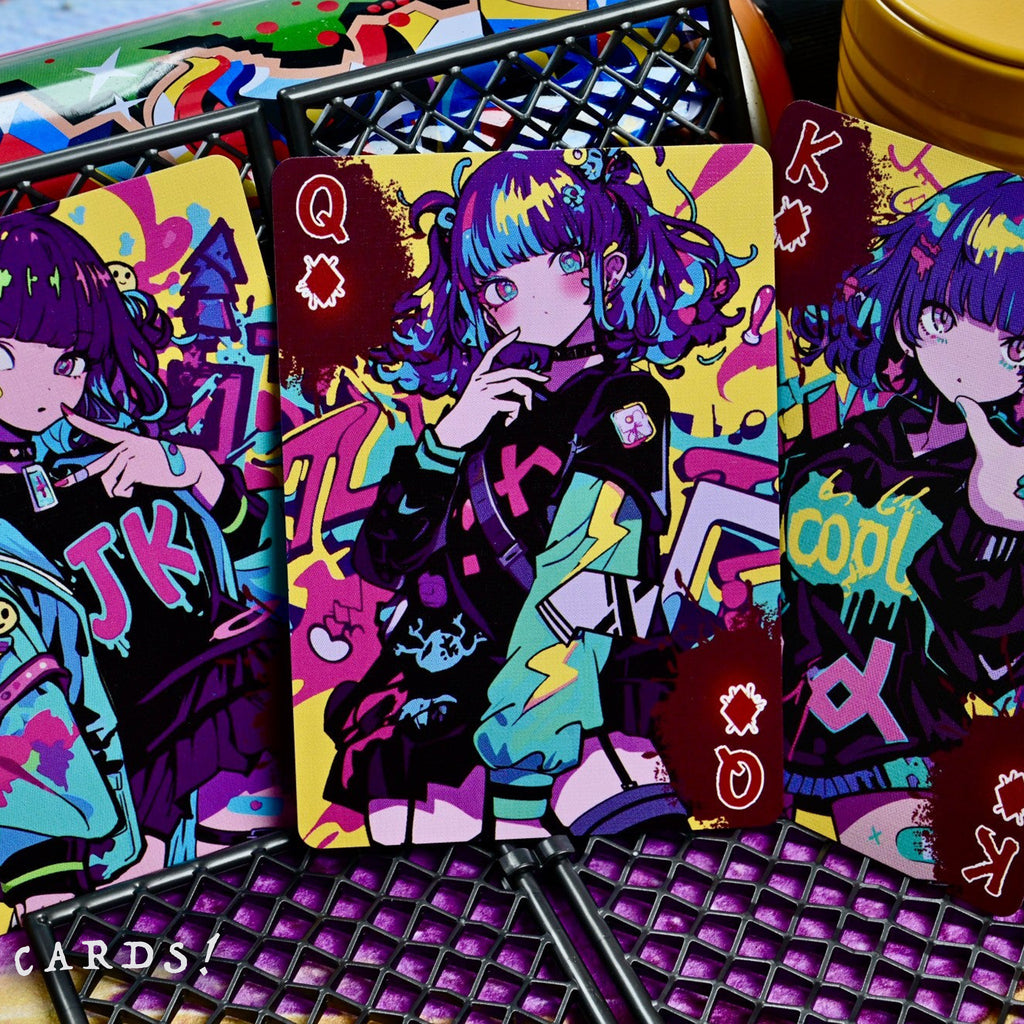 Shinjuku Spray Girls V1 Playing Cards