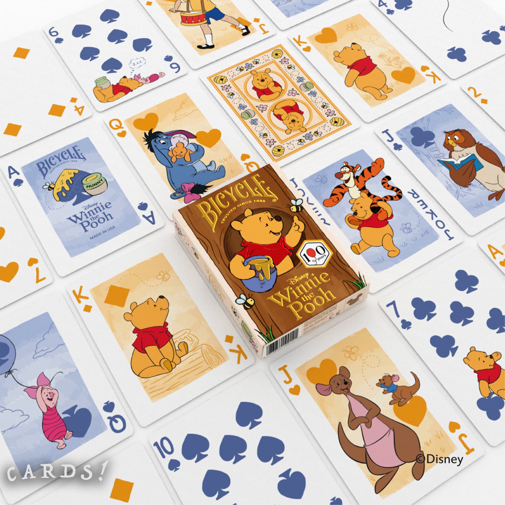 Bicycle Winnie the Pooh Playing Cards - The Lanes HK