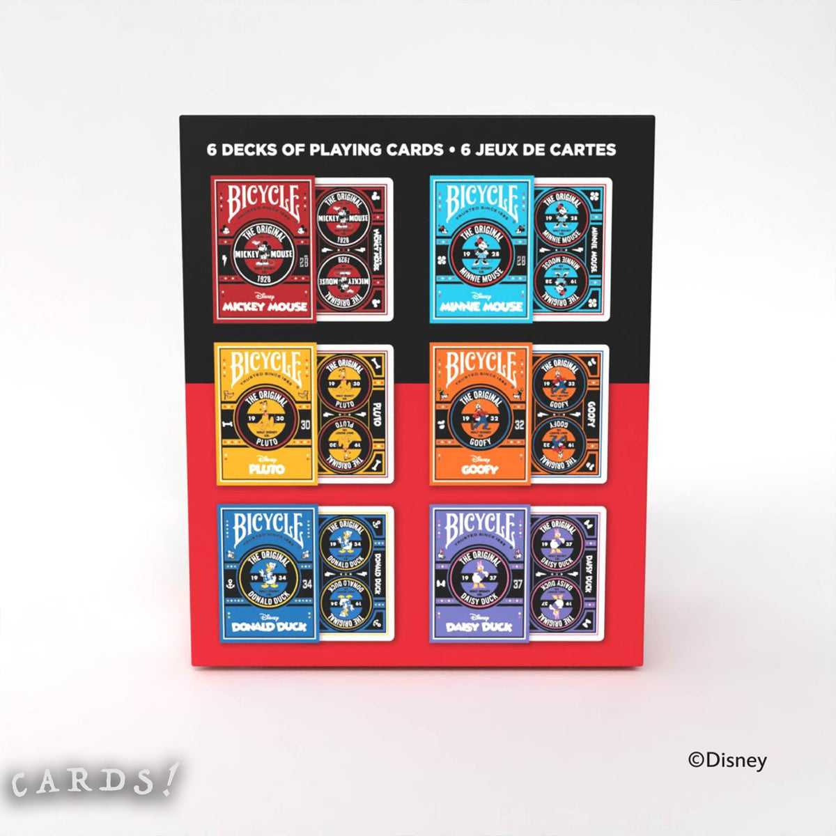 Bicycle Disney Mickey and Friends Playing Cards Box Set - The Lanes HK