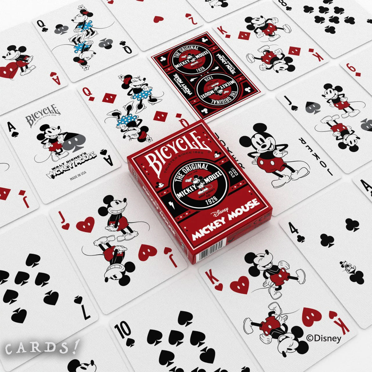 Bicycle Disney Mickey and Friends Playing Cards Box Set - The Lanes HK