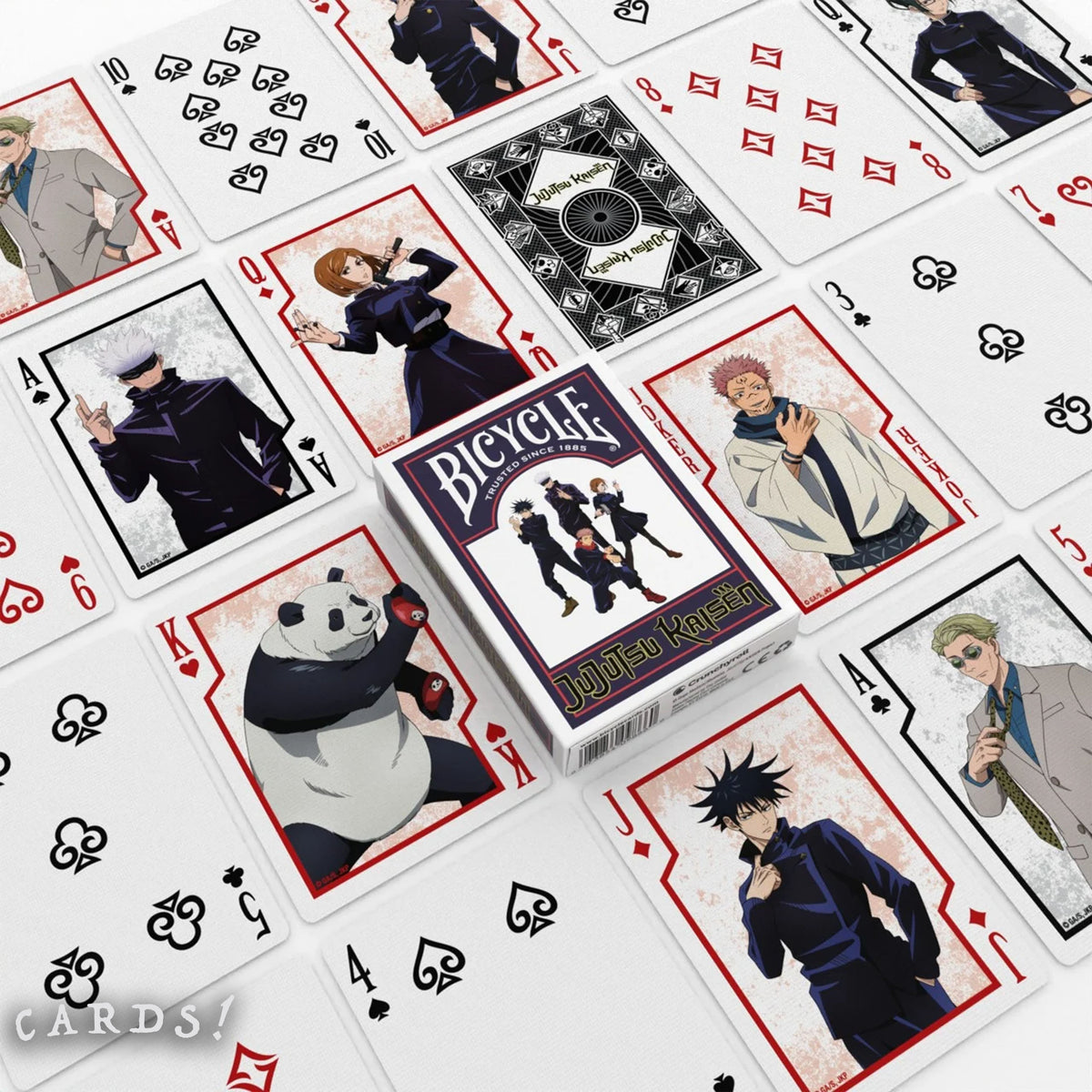 Bicycle Jujutsu Kaisen Playing Cards - The Lanes HK