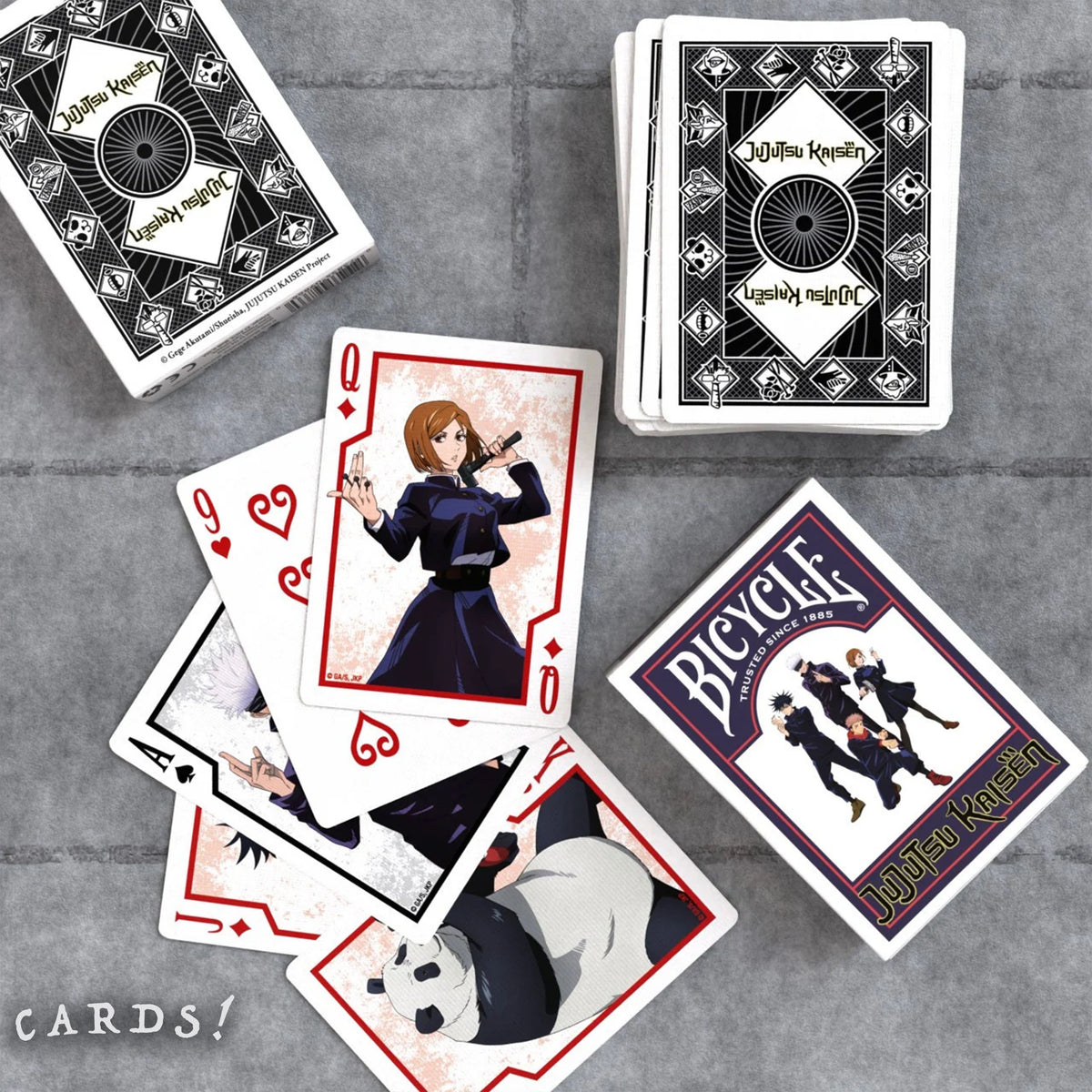 Bicycle Jujutsu Kaisen Playing Cards - The Lanes HK