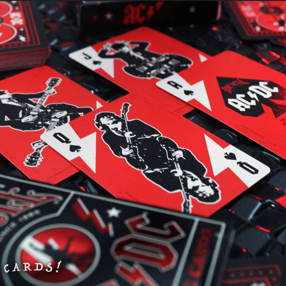 Bicycle AC/DC Playing Cards - The Lanes HK