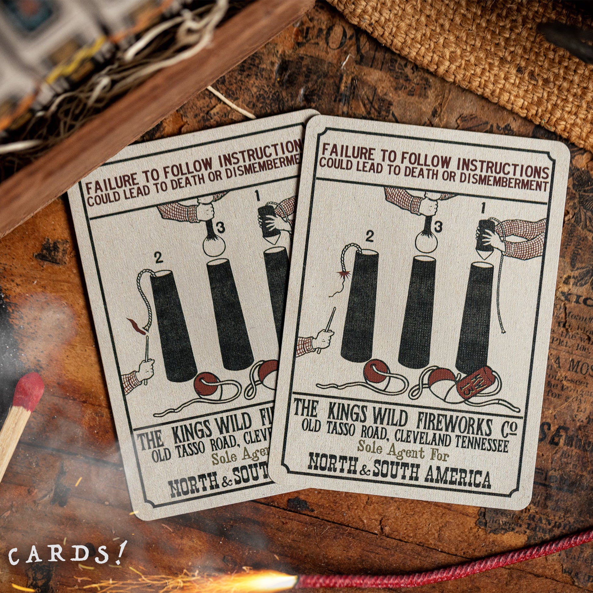 Flower of Fire Playing Cards