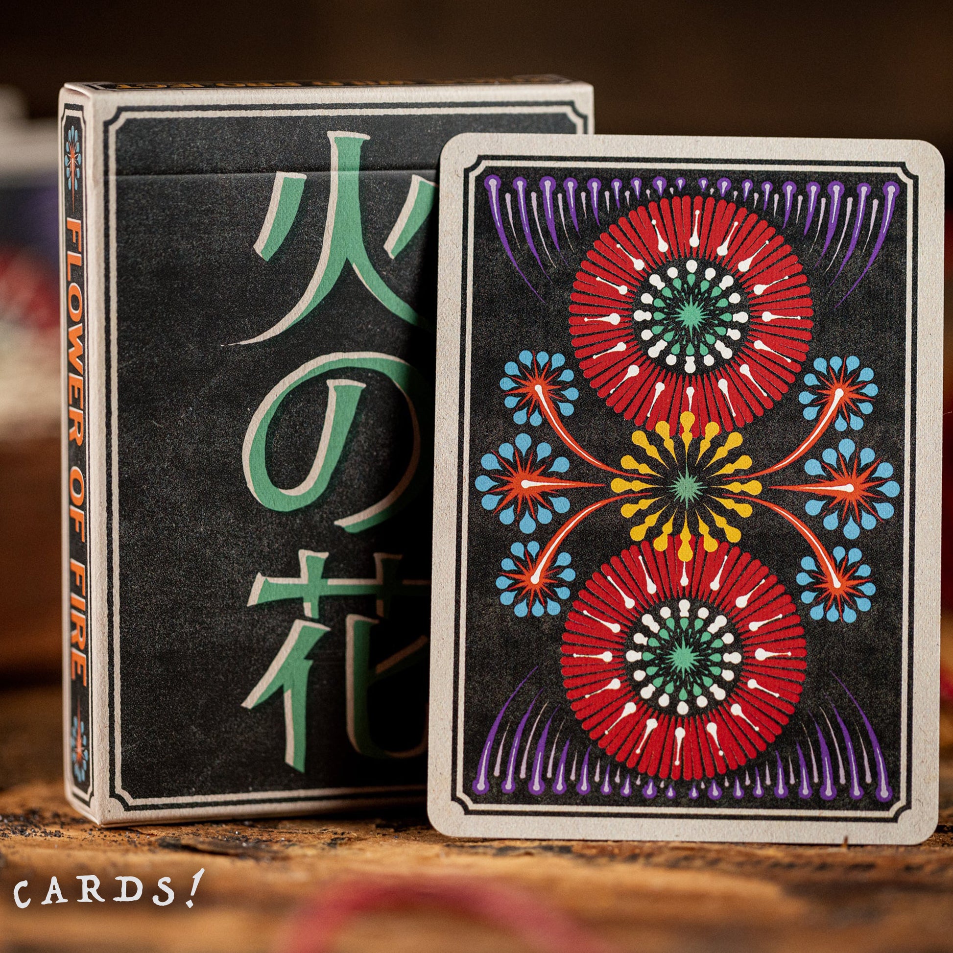 Flower of Fire Playing Cards