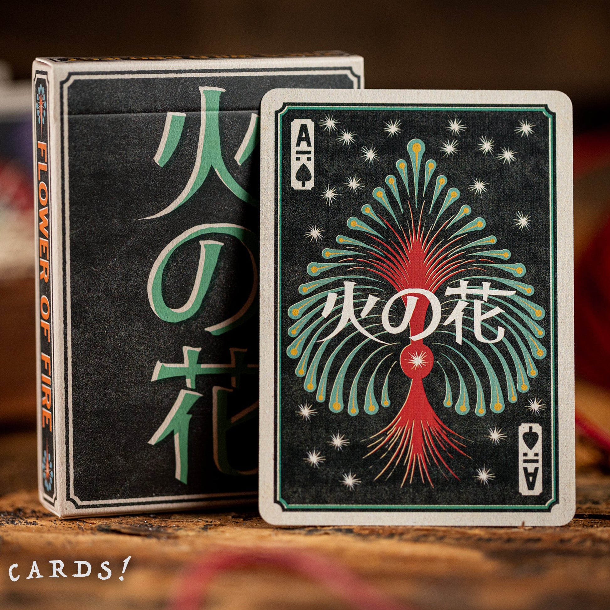 Flower of Fire Playing Cards