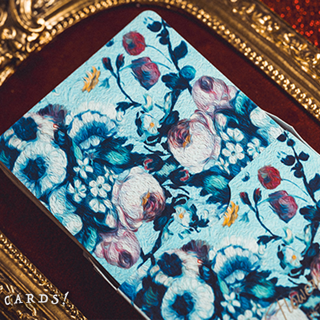 Van Gogh Flowers Rococo Playing Cards