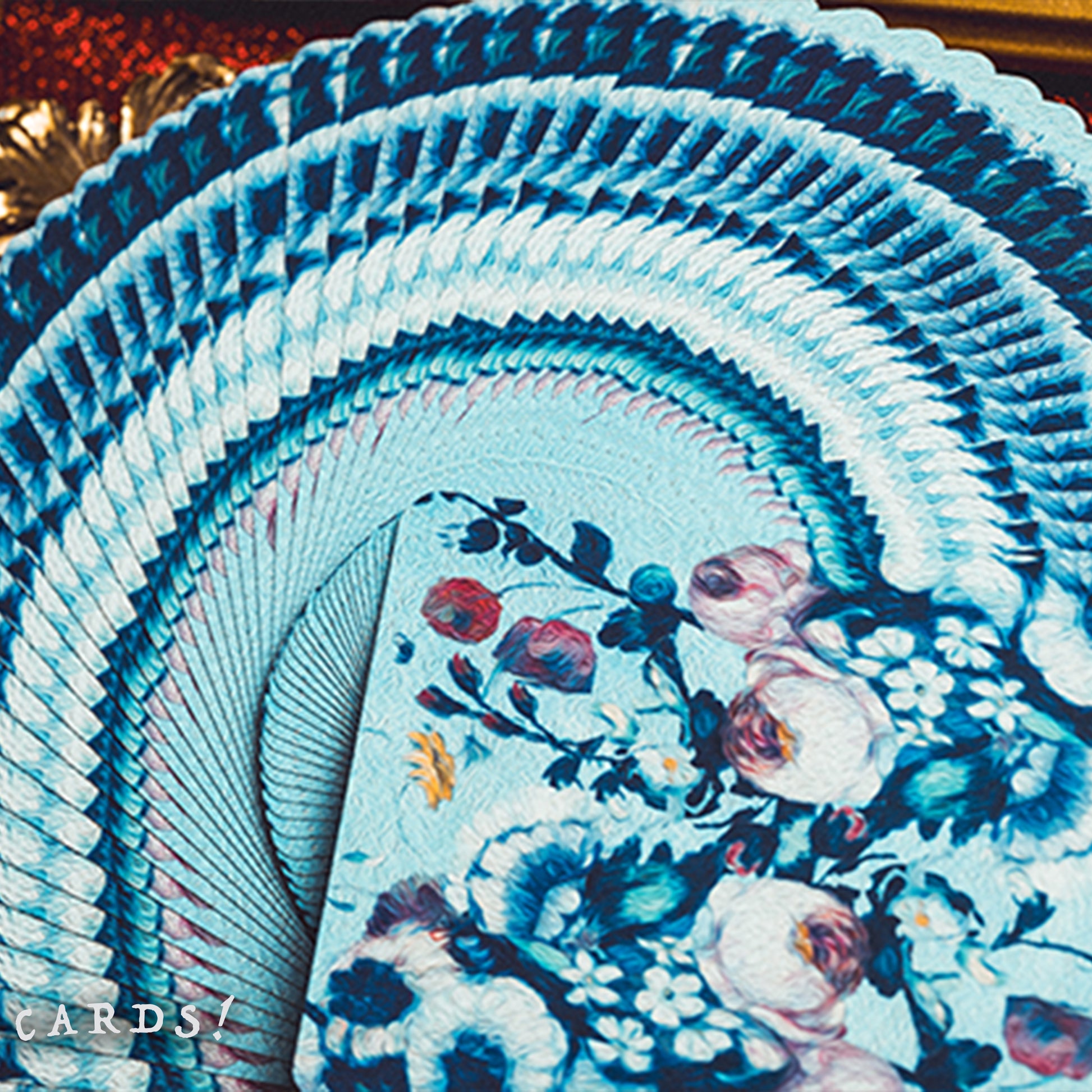 Van Gogh Flowers Rococo Playing Cards