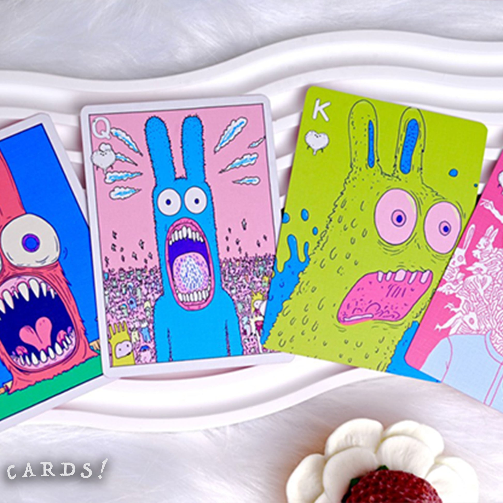 Mad Bunny Playing Cards